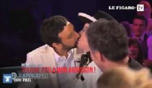 A Zapper (ou pas) : face à Ardisson, Hanouna embrasse Geneviève de Fontenay !