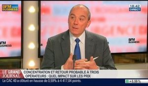 Stéphane Richard, président directeur général d'Orange, dans Le Grand Journal - 06/03 3/4