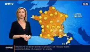 La Météo pour ce lundi - 09/03