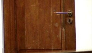 Une porte de toilettes, témoin au procès Pistorius