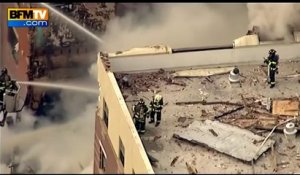 Etats-Unis: un immeuble explose puis s'effondre à New York - 12/03