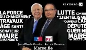 Municipales à Marseille : Le duel Gaudin - Mennucci