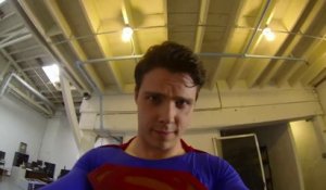 Superman avec une GoPro survole Los Angeles!