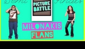 Andy Milonakis vs. Lauren Flans -- Picture Battle + Machinima -- Semifinals, Ep 1