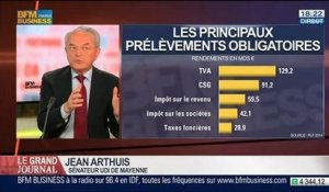 E. Lechypre: le match entre le programme économique de François Hollande et celui de Jean Arthuis - 25/03