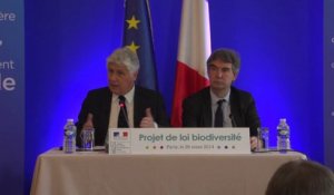 Philippe Martin présente le projet de loi sur la biodiversité