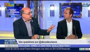 Hollande: après la sanction, quelle réaction ?, dans Les Décodeurs de l'éco - 26/03 2/5