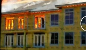 Etats-Unis: le sauvetage incroyable d'un ouvrier dans un incendie - 27/03