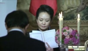 France-Chine : brève mention des droits de l'homme au dîner de l'Elysée