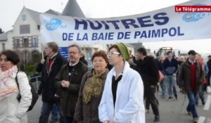 Paimpol. Ostréiculteurs et élus défilent pour défendre Boulgueff