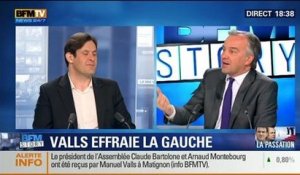 BFM Story: Manuel Valls effraie-t-il la gauche ? - 01/04