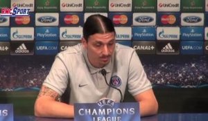 Football / Ligue des Champions - Ibrahimovic : " C'est de loin ma meilleure saison" 01/04