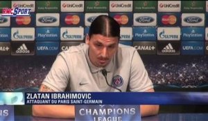 Football / PSG - Chelsea : Zlatan, la peur du bide - 02/04