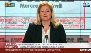 Agnès Bénassy-Quéré, présidente-délégué au Conseil d'analyse économique, dans Le Grand Journal - 02/04 1/4