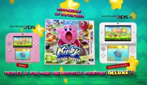 Kirby Triple Deluxe - Bande-annonce