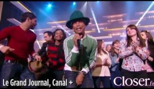 Découvrez l'incroyable prestation de Pharrell Williams au Grand Journal