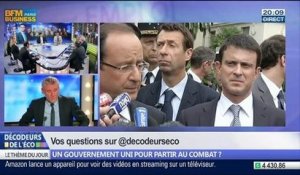 Un gouvernement uni pour partir au combat ?, dans Les Décodeurs de l'éco – 02/04 4/7