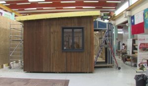 Célà tv Le JT - Des étudiants chiliens à La Rochelle pour construire une maison d'urgence