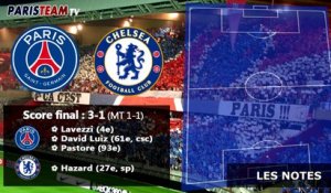PSG-Chelsea : les notes de Parisiens