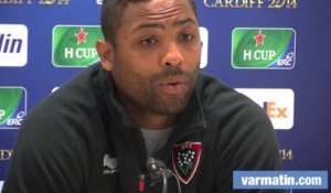 VIDEO. Delon Armitage avant RCT-Leinster: "On aime bien les challenges comme ça"