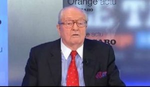 Pour Jean-Marie Le Pen, la France est «une sous-colonie»