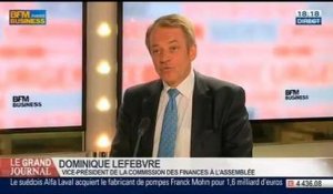 Dominique Lefebvre, député PS du Val d'Oise et vice-président de la Commission des Finances à l'Assemblée, dans Le Grand Journal - 07/04 2/4