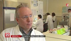 Le nouveau traitement contre l'hépatite C est efficace mais coûte 90 000 euros