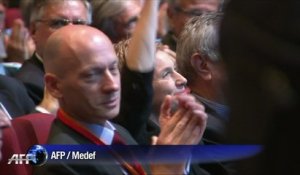 Medef: Pierre Gattaz largement élu