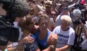 De Cuba à la Floride: Diana Nyad nage pour la paix