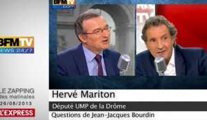 "Le gouvernement prend les français pour des gogos" pour Hervé Mariton
