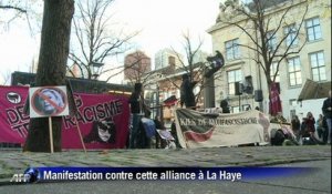 Marine Le Pen et Wilder s'allient contre l'Union européenne