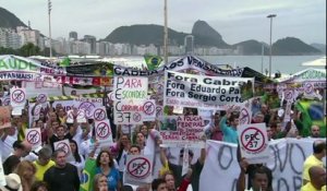 À Rio, certains promettent un Mondial-2014 sous haute tension