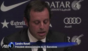FC Barcelone: démission du président