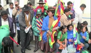 Bolivie: la deuxième journée nationale de mastication de feuilles de coca