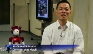 Japon: présentation d'un "robot blagueur"