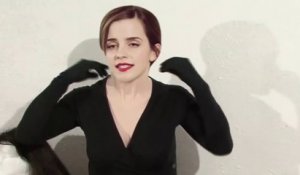 Emma Watson enlève son masque! Flippant...