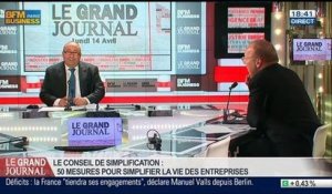 Guillaume Poitrinal, co-président du Conseil de simplification, dans Le Grand Journal - 14/04 3/4