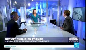 LE DUEL DE l'ÉCONOMIE - Déficit public : la France tiendra-t-elle ses engagements?