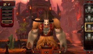 WoD - Création tauren male Alpha