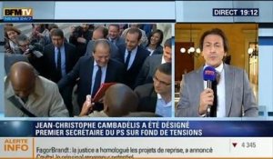 19H Ruth Elkrief: Jérôme Guedj réagit à la nomination du nouveau premier secrétaire du Parti socialiste - 15/04