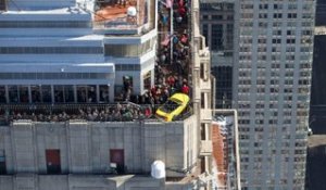 La Ford Mustang sur la terrasse de l'Empire State Building