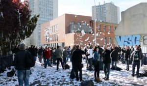 ARRAS : Les papetiers de Stora Enso manifestent devant la DIRECCTE