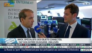 Awox entre en bourse: Alain Molinié, dans Intégrale Bourse – 22/04