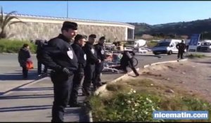 Expulsion d'un camp de Roms à Nice-Ouest