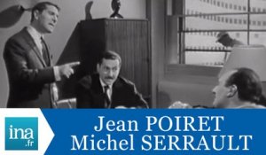 Jean Poiret et Michel Serrault "Les feuilletons à la télévision" - Archive INA