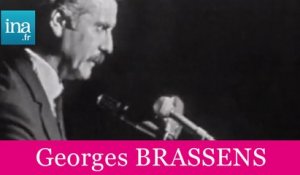 Georges Brassens "Les copains d'abord" (live officiel) - archive vidéo INA
