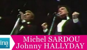 Johnny Hallyday et Michel Sardou "Les villes de solitude" (live officiel) - Archive INA