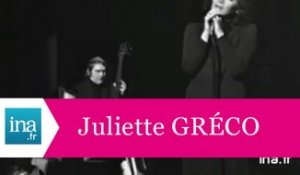 Juliette Gréco "Les feuilles mortes" (live officiel) - Archive INA