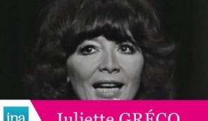 Juliette GRECO "Jolie môme" (live officiel) - Archive INA