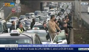 La guerre des taxis relève-t-elle l'incapacité de réformer en France ?, dans Les Décodeurs de l'éco - 24/04 4/5